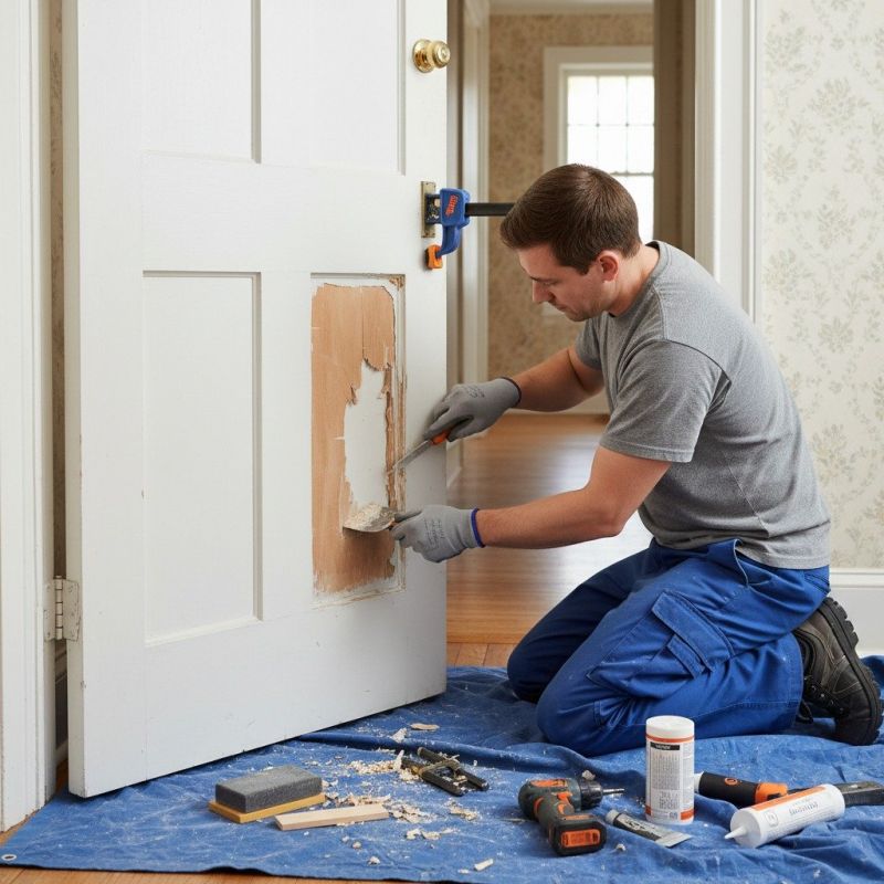Door Insulation Repair