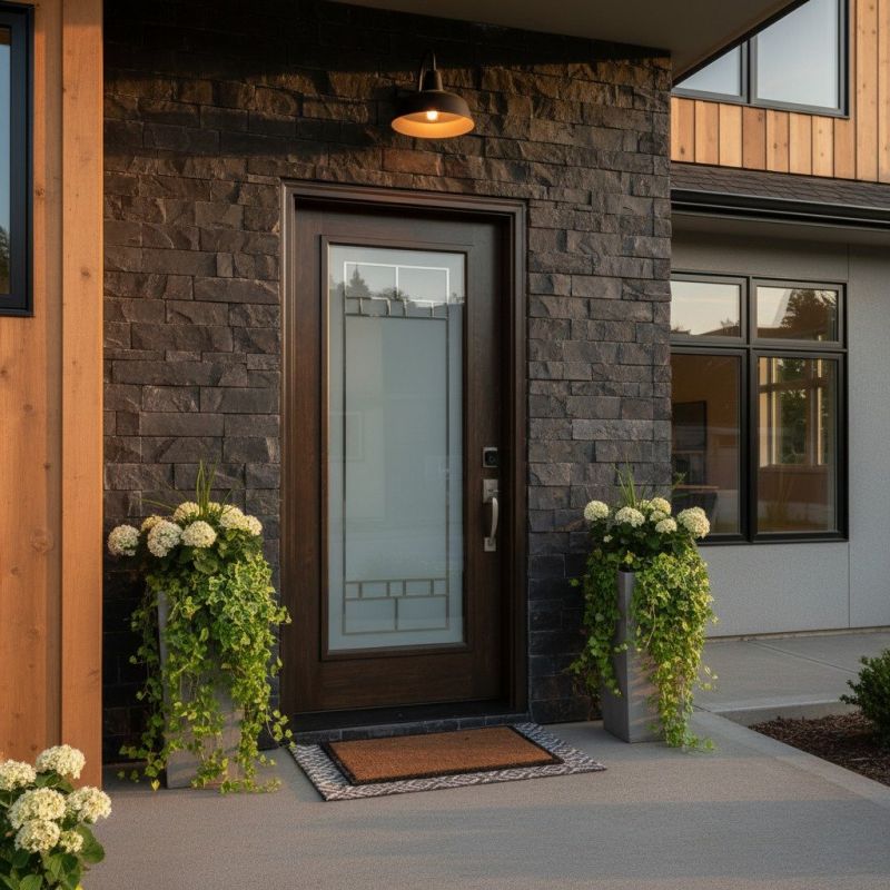 Front Door Installation detail