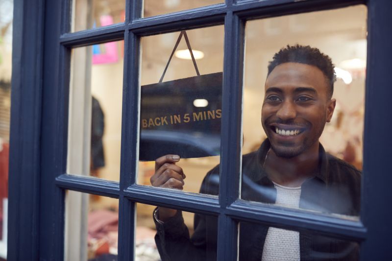 Storefront Door Replacement detail